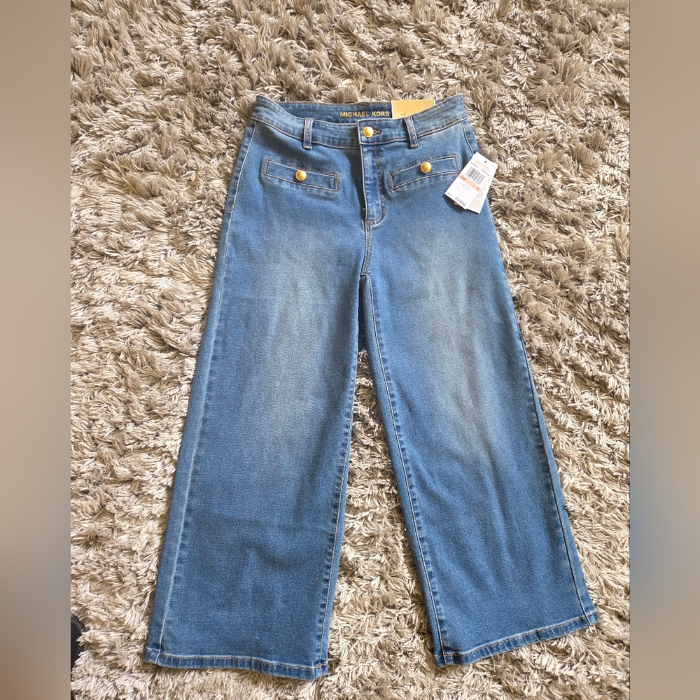 Michael Kors Selma Crop Wide Leg